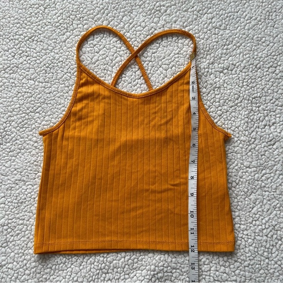 Ardene Yellow Cross Back Top - Picture 3 of 5